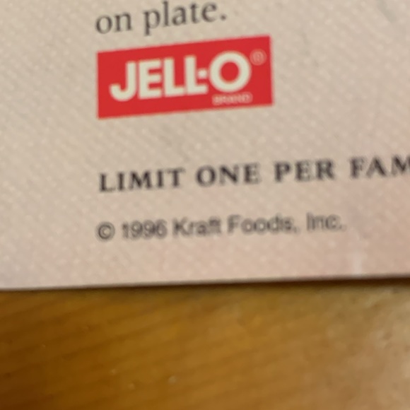 Vintage Jello Candy Cane Jello mold, NWT - Picture 6 of 7